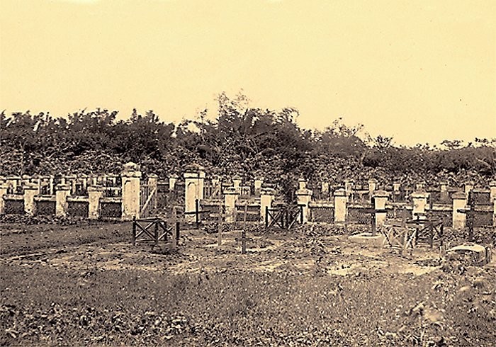 Nghĩa trang của người Pháp ở Hà Nội xưa